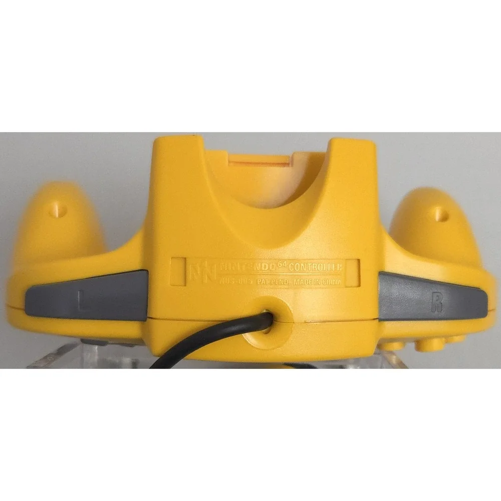 Nintendo 64 Yellow OEM Controller - N64 - Kitsch-Bent Rebuilt‎